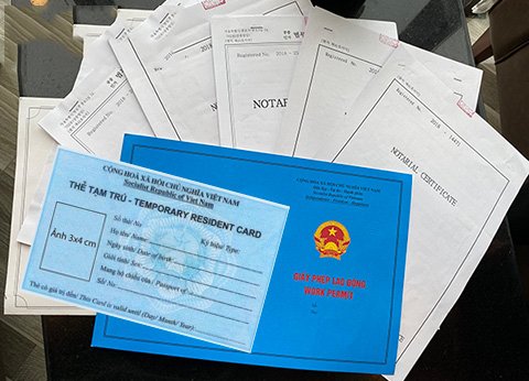 Dịch vụ thẻ tạm trú cho người Hàn Quốc tại Việt Nam